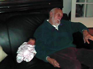 20 Grandpa Bill and Emma catch some Zs