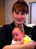 26 Mommy and Emma at the office